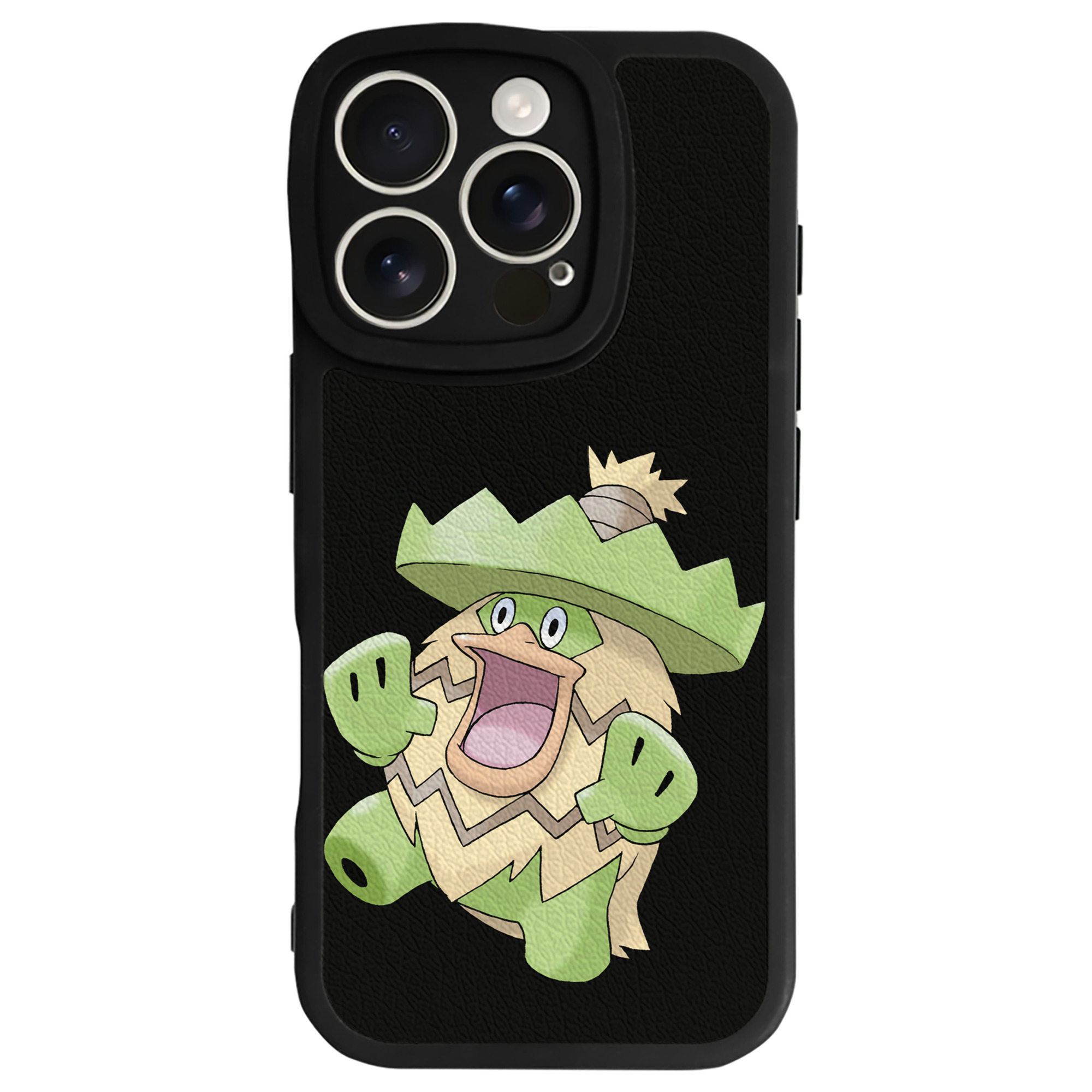 （画像用） ポケットモンスター Pokémon 【iPhone 16シリーズ対応】シリコンスマホケース（レザー調） 材質：シリコン